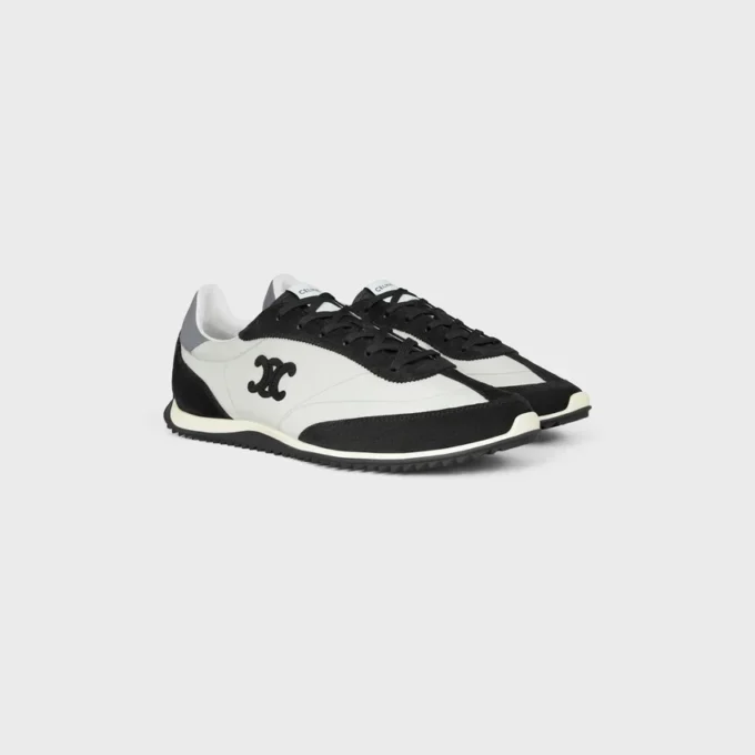 Naylon, Süet Dana Derisi ve Dana Derisinden Üretilmiş Racer Sneaker
