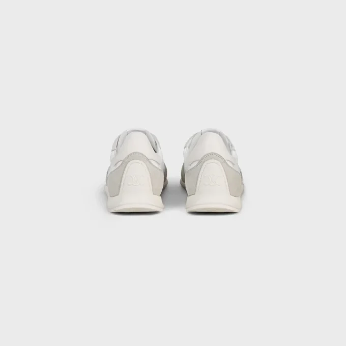 Naylon, Süet Dana Derisi ve Dana Derisinden Üretilmiş Racer Sneaker Naylon, Süet Dana Derisi ve Dana Derisinden Üretilmiş Racer Sneaker