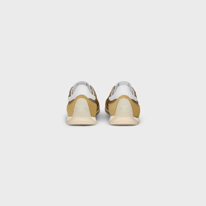 Naylon, Süet Dana Derisi ve Dana Derisinden Üretilmiş Racer Sneaker Naylon, Süet Dana Derisi ve Dana Derisinden Üretilmiş Racer Sneaker