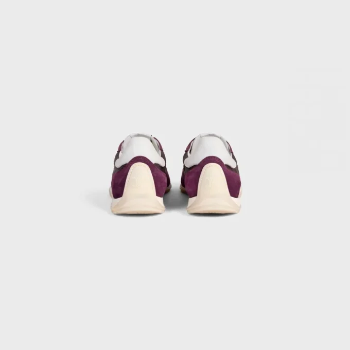 Naylon, Süet Dana Derisi ve Dana Derisinden Üretilmiş Racer Sneaker Naylon, Süet Dana Derisi ve Dana Derisinden Üretilmiş Racer Sneaker