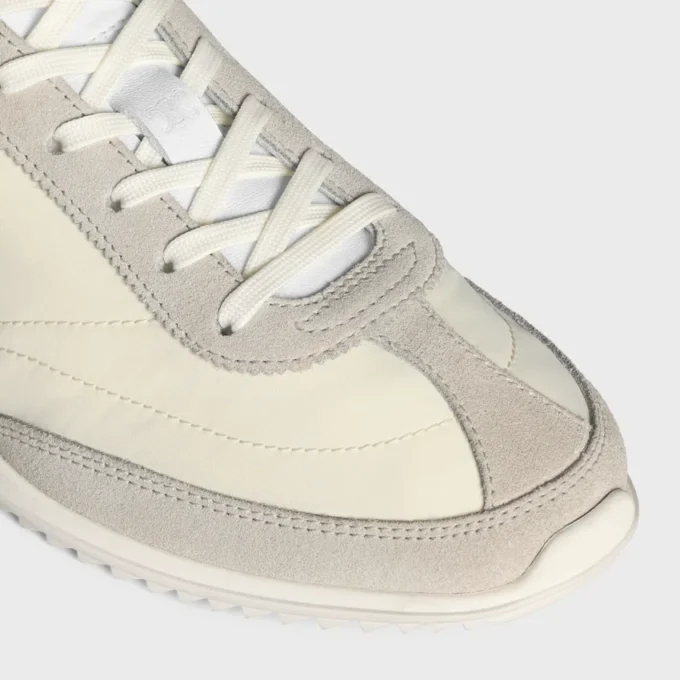 Naylon, Süet Dana Derisi ve Dana Derisinden Üretilmiş Racer Sneaker Naylon, Süet Dana Derisi ve Dana Derisinden Üretilmiş Racer Sneaker