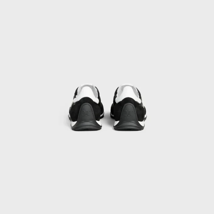Naylon, Süet Dana Derisi ve Dana Derisinden Üretilmiş Racer Sneaker Naylon, Süet Dana Derisi ve Dana Derisinden Üretilmiş Racer Sneaker
