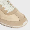 Naylon, Süet Dana Derisi ve Dana Derisinden Üretilmiş Racer Sneaker Naylon, Süet Dana Derisi ve Dana Derisinden Üretilmiş Racer Sneaker