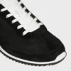 Naylon, Süet Dana Derisi ve Dana Derisinden Üretilmiş Racer Sneaker Naylon, Süet Dana Derisi ve Dana Derisinden Üretilmiş Racer Sneaker