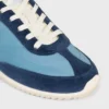 Naylon, Süet Dana Derisi ve Dana Derisinden Üretilmiş Racer Sneaker Naylon, Süet Dana Derisi ve Dana Derisinden Üretilmiş Racer Sneaker