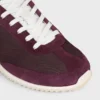 Naylon, Süet Dana Derisi ve Dana Derisinden Üretilmiş Racer Sneaker Naylon, Süet Dana Derisi ve Dana Derisinden Üretilmiş Racer Sneaker