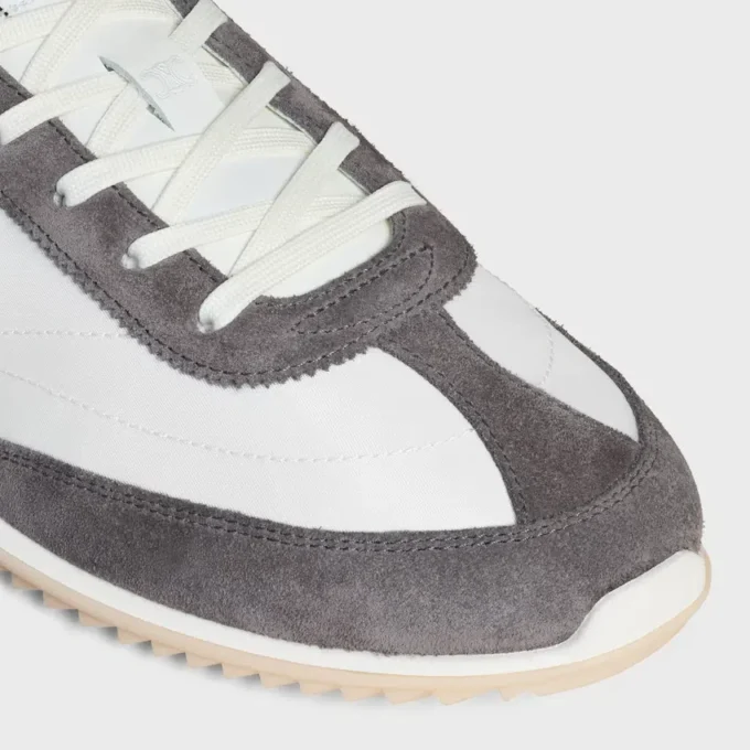 Naylon, Süet Dana Derisi ve Dana Derisinden Üretilmiş Racer Sneaker