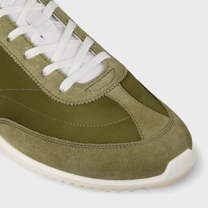 Naylon, Süet Dana Derisi ve Dana Derisinden Üretilmiş Racer Sneaker