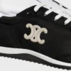 Naylon, Süet Dana Derisi ve Dana Derisinden Üretilmiş Racer Sneaker Naylon, Süet Dana Derisi ve Dana Derisinden Üretilmiş Racer Sneaker