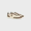 Naylon, Süet Dana Derisi ve Dana Derisinden Üretilmiş Racer Sneaker Naylon, Süet Dana Derisi ve Dana Derisinden Üretilmiş Racer Sneaker