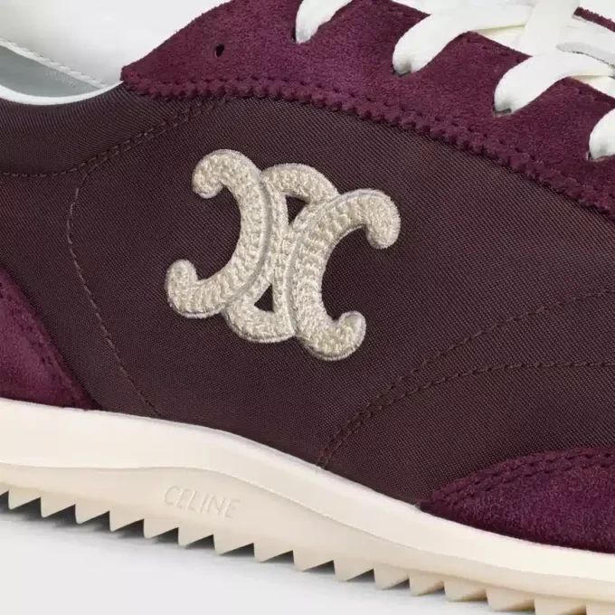 Naylon, Süet Dana Derisi ve Dana Derisinden Üretilmiş Racer Sneaker Naylon, Süet Dana Derisi ve Dana Derisinden Üretilmiş Racer Sneaker