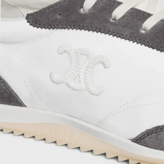 Naylon, Süet Dana Derisi ve Dana Derisinden Üretilmiş Racer Sneaker