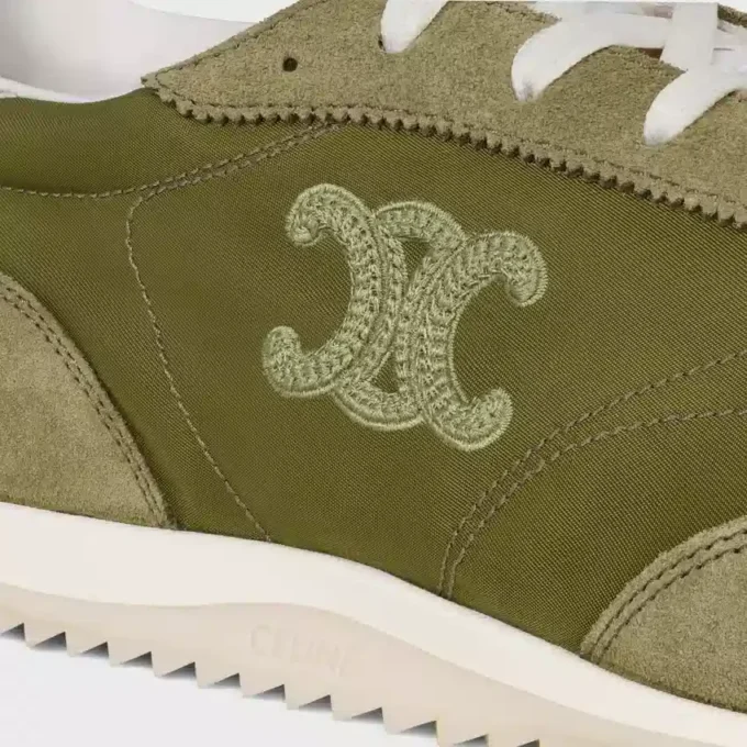 Naylon, Süet Dana Derisi ve Dana Derisinden Üretilmiş Racer Sneaker