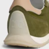 Naylon, Süet Dana Derisi ve Dana Derisinden Üretilmiş Racer Sneaker Naylon, Süet Dana Derisi ve Dana Derisinden Üretilmiş Racer Sneaker