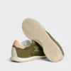 Naylon, Süet Dana Derisi ve Dana Derisinden Üretilmiş Racer Sneaker Naylon, Süet Dana Derisi ve Dana Derisinden Üretilmiş Racer Sneaker