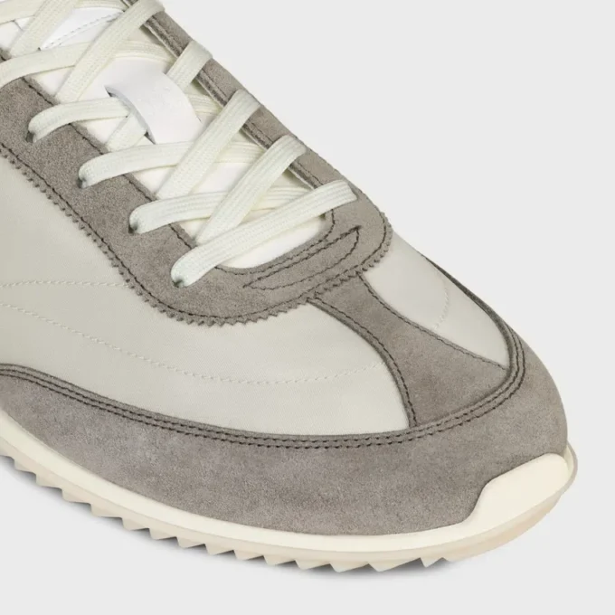 Naylon, Süet Dana Derisi ve Dana Derisinden Üretilmiş Racer Sneaker