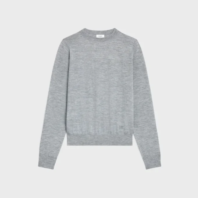 İnce Kaşmir Crew Neck Kazak İnce Kaşmir Crew Neck Kazak