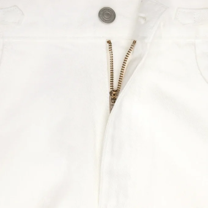 Optik Beyaz Yıkama Denim Jane Flared Jeans Optik Beyaz Yıkama Denim Jane Flared Jeans