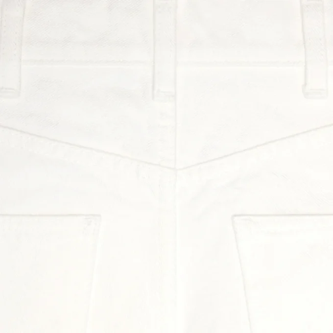 Optik Beyaz Yıkama Denim Jane Flared Jeans Optik Beyaz Yıkama Denim Jane Flared Jeans