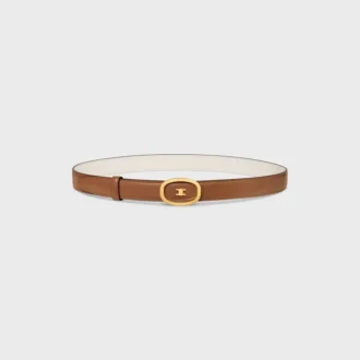 Orta 25 mm Çift Taraflı CELINE Alix Kemer  Taurillon