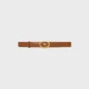 Orta 25 mm Çift Taraflı CELINE Alix Kemer Taurillon Orta 25 mm Çift Taraflı CELINE Alix Kemer Taurillon