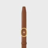 Orta 25 mm Çift Taraflı CELINE Alix Kemer Taurillon Orta 25 mm Çift Taraflı CELINE Alix Kemer Taurillon