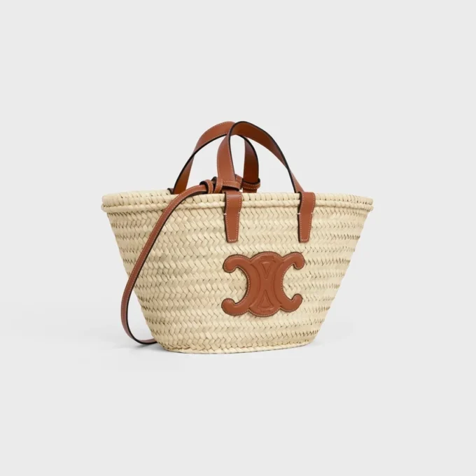 Palmiye Yaprakları ve Dana Derisi Teen CELINE Classic Panier Palmiye Yaprakları ve Dana Derisi Teen CELINE Classic Panier