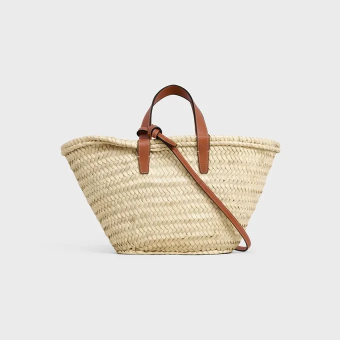 Palmiye Yaprakları ve Dana Derisi Teen CELINE Classic Panier Palmiye Yaprakları ve Dana Derisi Teen CELINE Classic Panier