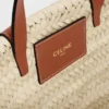 Palmiye Yaprakları ve Dana Derisi Teen CELINE Classic Panier Palmiye Yaprakları ve Dana Derisi Teen CELINE Classic Panier