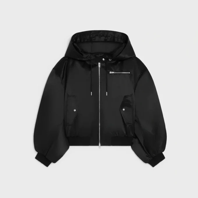 Pamuk Saten Bomber Ceket Pamuk Saten Bomber Ceket