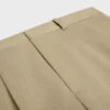 Pamuk ve Yün Gabardin Plise Pantolon Pamuk ve Yün Gabardin Plise Pantolon