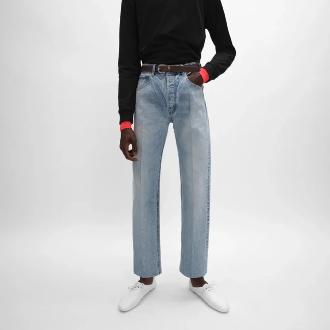 Pamuklu Denim Boyfriend Jeans 001 Pamuklu Denim Boyfriend Jeans 001