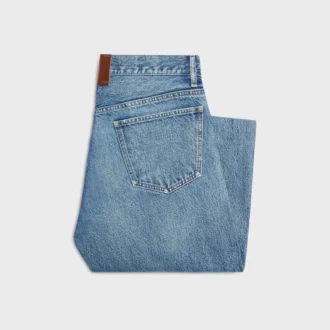 Pamuklu Denim Boyfriend Jeans 001