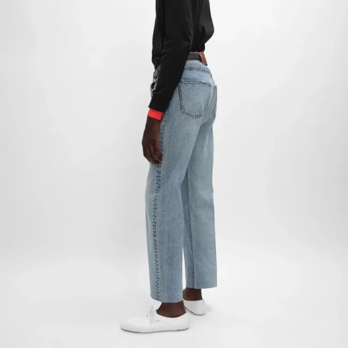 Pamuklu Denim Boyfriend Jeans 001 Pamuklu Denim Boyfriend Jeans 001