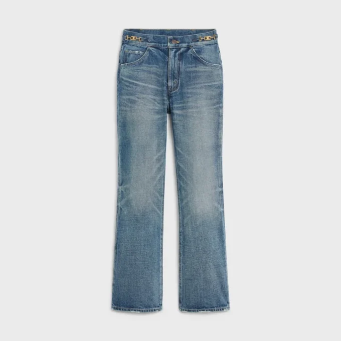Pamuklu Denim Dylan Flared Jeans Pamuklu Denim Dylan Flared Jeans