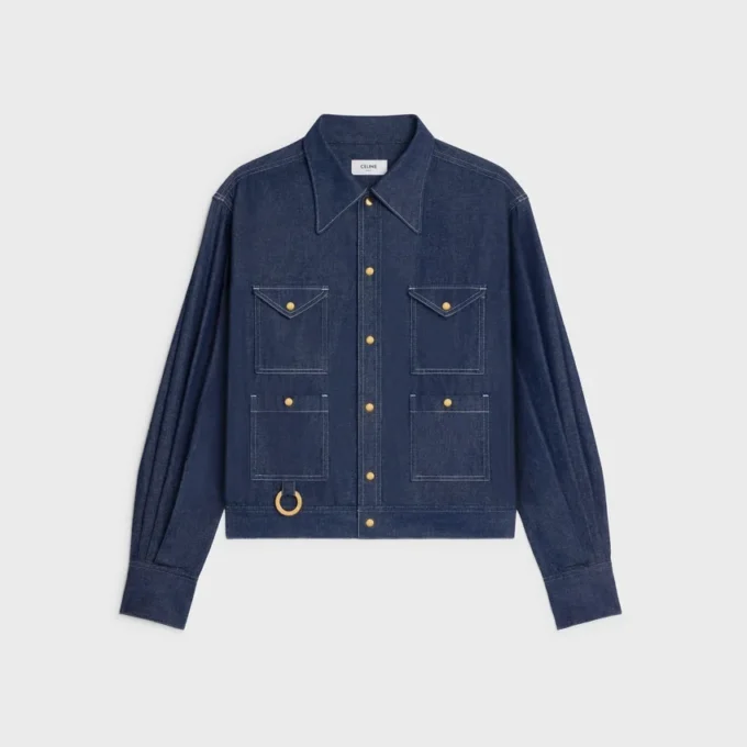 Pamuklu Denim Gömlek Pamuklu Denim Gömlek