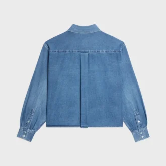 Pamuklu Denim Gömlek