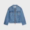 Pamuklu Denim Trucker Ceket Pamuklu Denim Trucker Ceket