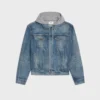 Pamuklu Denim Trucker Ceket Pamuklu Denim Trucker Ceket