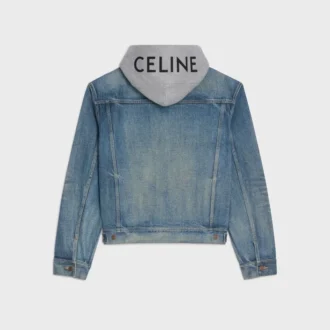 Pamuklu Denim Trucker Ceket Pamuklu Denim Trucker Ceket