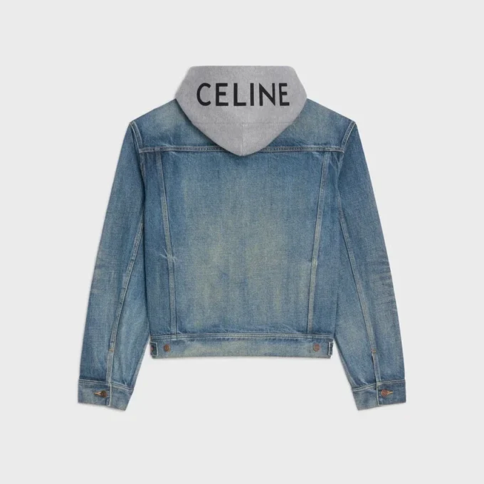 Pamuklu Denim Trucker Ceket Pamuklu Denim Trucker Ceket