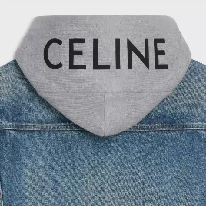 Pamuklu Denim Trucker Ceket Pamuklu Denim Trucker Ceket