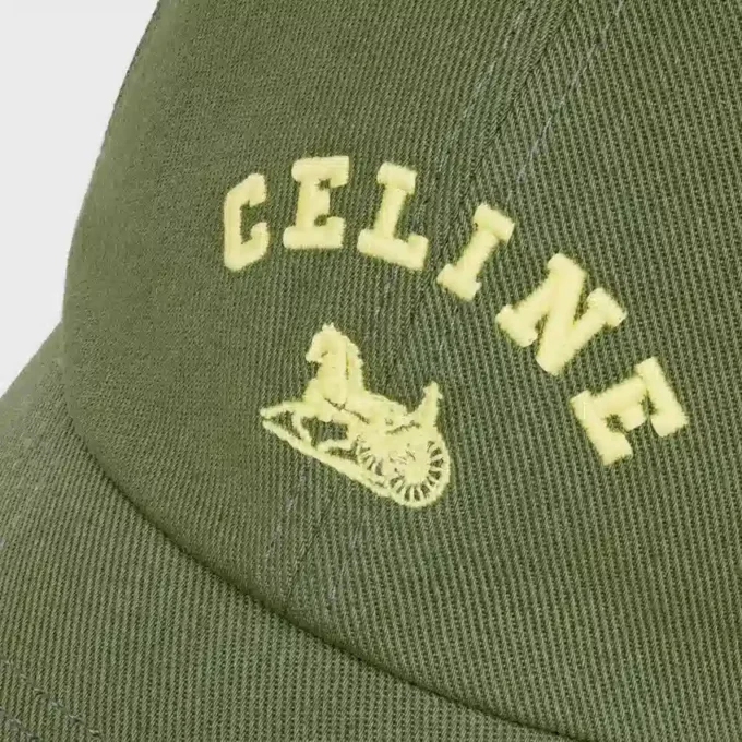 Pamuklu Dimi CELINE Richelieu Şapka