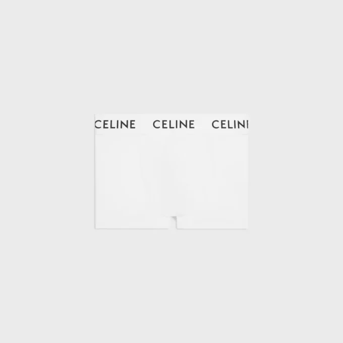 Pamuklu Jersey CELINE Boxer Şort Pamuklu Jersey CELINE Boxer Şort