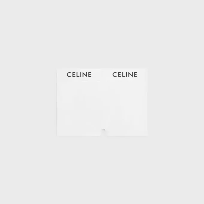 Pamuklu Jersey CELINE Boxer Şort Pamuklu Jersey CELINE Boxer Şort