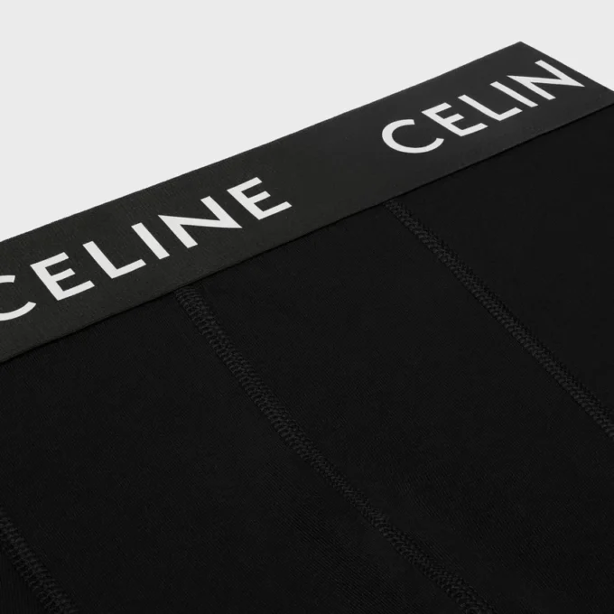 Pamuklu Jersey CELINE Boxer Şort