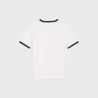 Pamuklu Jersey CELINE Paris Tişört