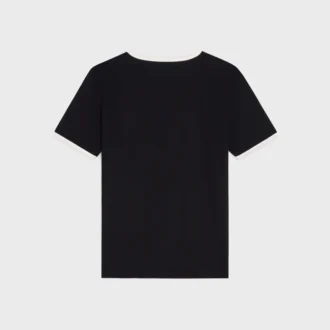 Pamuklu Jersey CELINE Paris Tişört