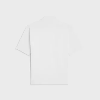 Pamuklu Jersey Mock Neck Tişört
