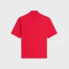 Pamuklu Jersey Mock Neck Tişört